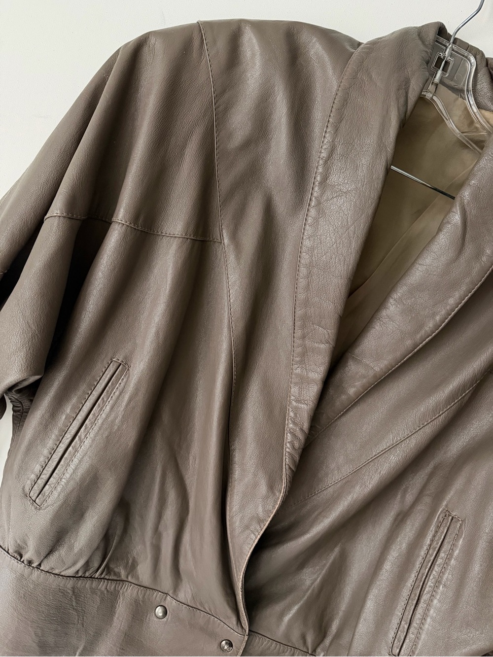 Vintage 70’s Style Leather Jacket, Pants and Skirt